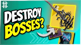 This Super Rare Dungeon Exotic Sword Now Competes for Endgame Damage META? - Destiny 2