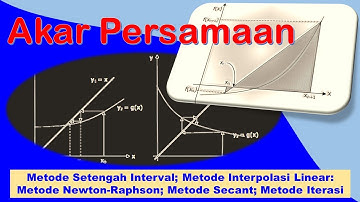 [Analisis Numerik] Akar Persamaan