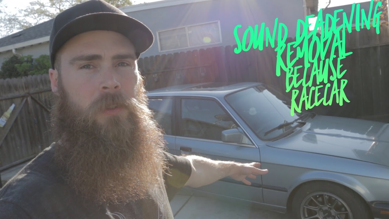 HOW TO REMOVE SOUND DEADENING BERTY30 BMW E30 Build Episode 21 YouTube