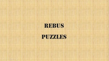 Rebus Puzzles 1