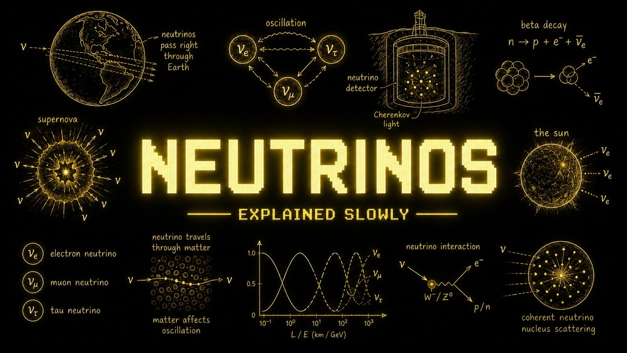 Every Confusing Thing About Neutrinos Explained Slowly (For Sleep)