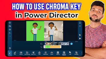 How To Remove Green Screen Of Videos in Power Director 2022 | Chroma Key in PowerDirector