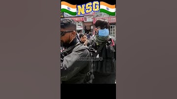 Indian NSG Commando status||First time NSG Commando in Srinagar||Black🐈‍⬛Cat #youtubeshorts #shorts