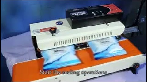 Continuous Sealing Machine |BAND SEALER|Packing Machine