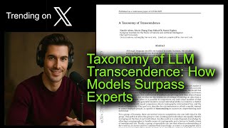 Taxonomy of LLM Transcendence: How Models Surpass Experts