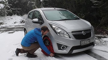 ISSE Textile Snow Chains How To Fit