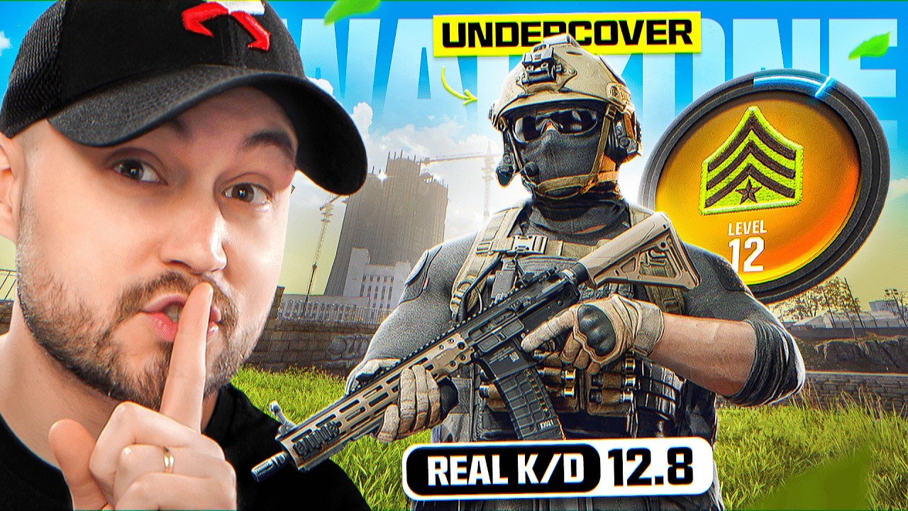 Pretending to be a BOT in Warzone Random Duos!