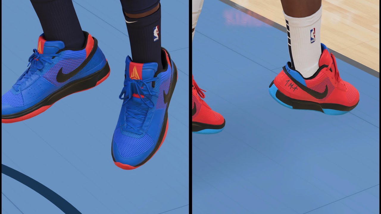 NBA 2K23 Next Gen Shoe Creator Nike Ja 1 Mismatch Pack YouTube