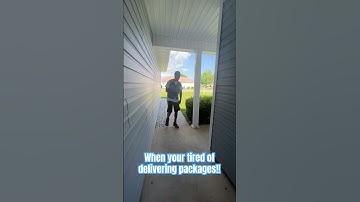 Delivery guy tired of delivering! #amazonflex #youtube #shorts #short #funny #entertainment #amazon