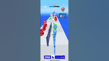 Snake Run race 3D Level 2 #shorts