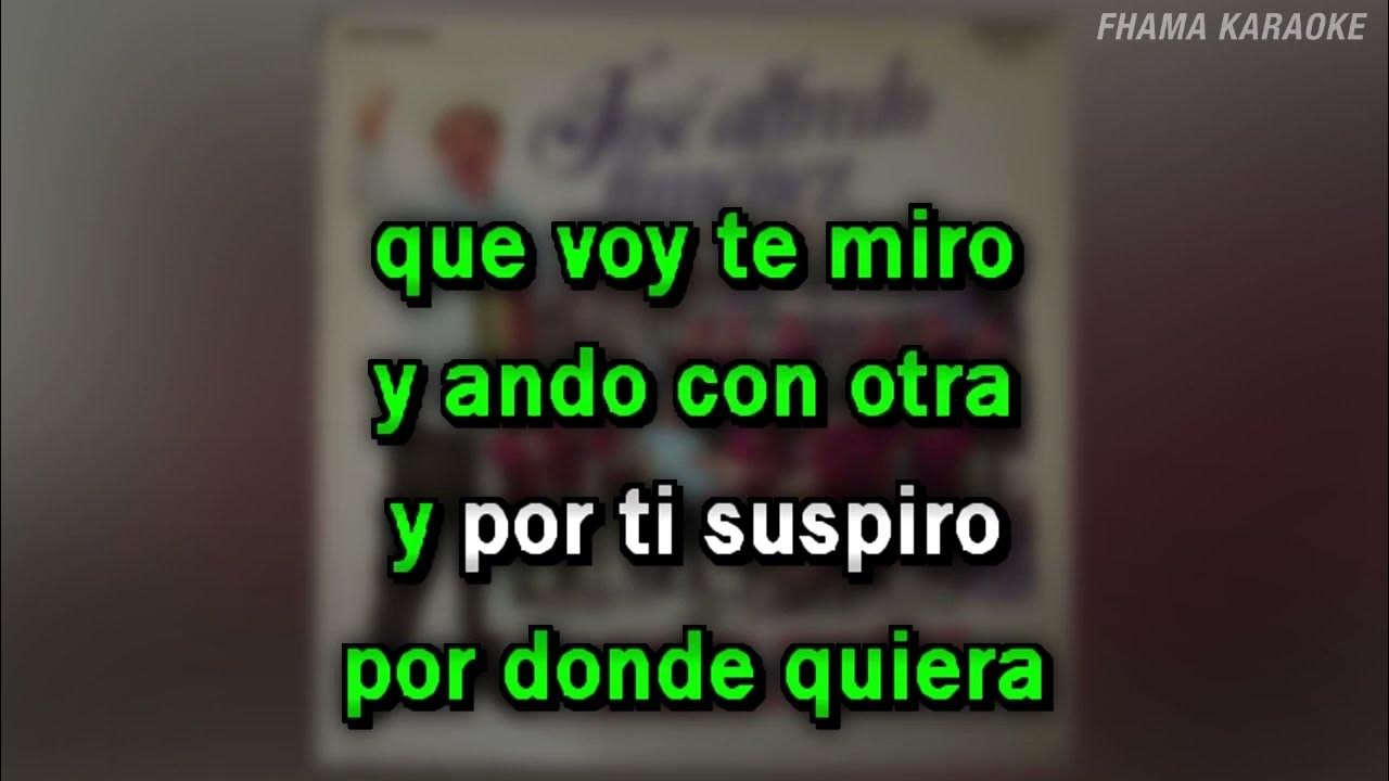 Jose Alfredo Jimenez con Banda El Recodo Cuatro Caminos KARAOKE