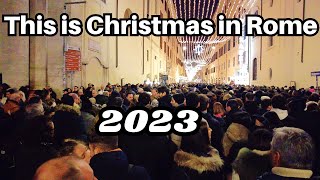 Rome Italy, This is Christmas in ROME 2023. Rome December 2023 walking tour by Amazing Walking Tours 15,538 views 5 months ago 35 minutes