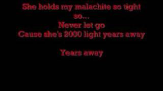 Green Day 2000 light years away with lyrics chords