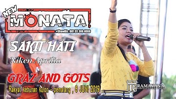 NEW MONATA - SAKIT HATI - NIKEN APRILIA - RAMAYANA AUDIO