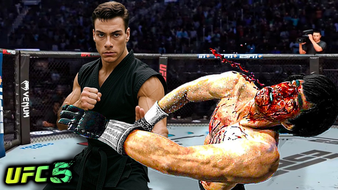 Реванш между Ван Даммом и Брюсом Ли (EA Sports UFC 5)