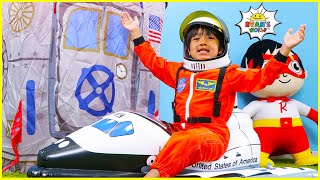 learn about astronauts in space and planets in our solar systems for kids