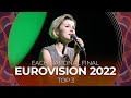 Capture de la vidéo Each National Final | Eurovision 2022 | Top 3