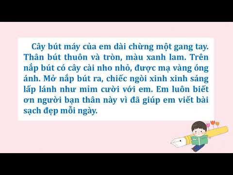 Tuần 14 - Tiếng Việt - Bài: Thời khóa biểu - Tả đồ vật quen thuộc
