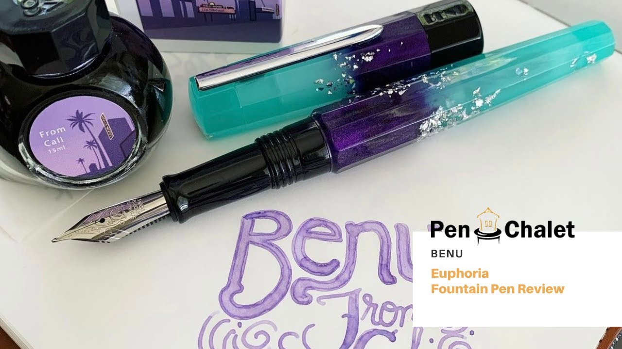 BENU Euphoria Fountain Pen - Iced Caramel Latte (Special Edition