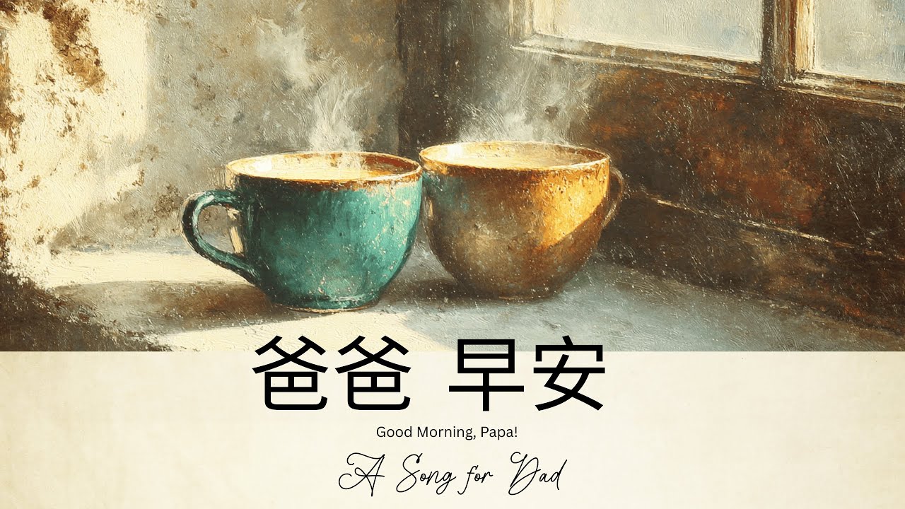 爸爸早安 (Good Morning Papa) 🌅 | Emotional Chinese Song for Father | A Song for Dad