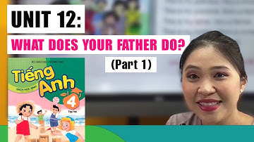 UNIT 12: WHAT DOES YOUR FATHER DO? (PART 1) | Tiếng Anh Lớp 4 | Talk to Miss Lan