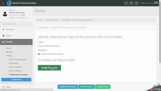 GameCP XV Game Control Panel Install Counter-Strike in 45 Seconds