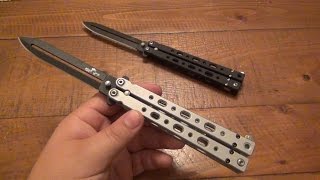Knife Review Bear Ops Model 500 Balisongs So Close To Awesome