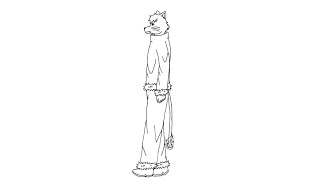 Limited Animation Test - Walking