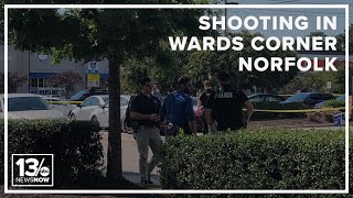 Norfolk police investigate Wards Corner shooting that left 1 dead, 1 hurt