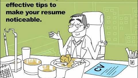 Naukri FastForward Resume Writing Tips