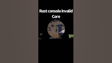 Rust console invalid core #rust #rustconsole #invalids