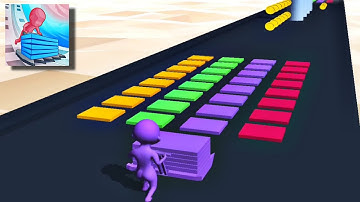 Stack Colors : All Levels Gameplay ios-android ( Levels 11-17 )