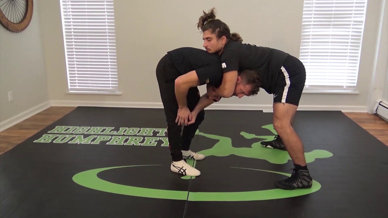 Front Headlock Setup Wrestling Moves by Reece Humphrey YouTube