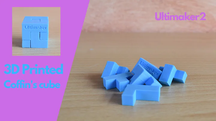 3D printed coffin's cube