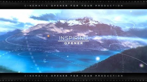 Inspiring Parallax Opener / Slideshow ( After Effects Template )
