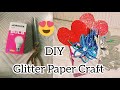 DIY - Home Decoration Ideas // Waste To Best Ideas // Glitter Paper Craft .