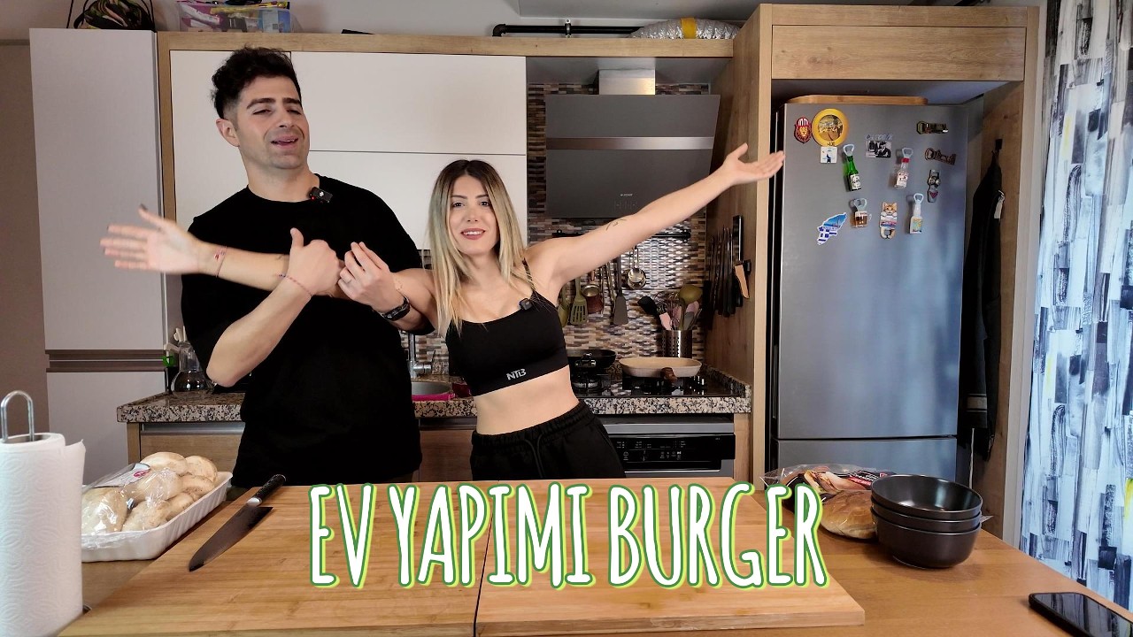 EV YAPIMI EFSANE BURGER🍔