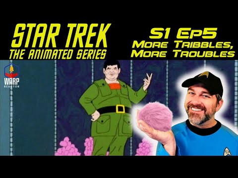 Star Trek: The Animated Series 'More Tribbles More Troubles' 1x5 - Oh boy! REACTION & REVIEW