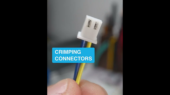 Crimping Connectors - Collin’s Lab Notes #adafruit #collinslabnotes