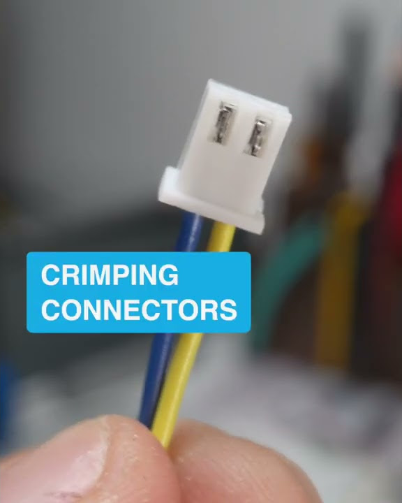 Crimping Connectors - Collin’s Lab Notes #adafruit #collinslabnotes
