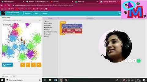Dance party in code. org || Mahiya Bagchi