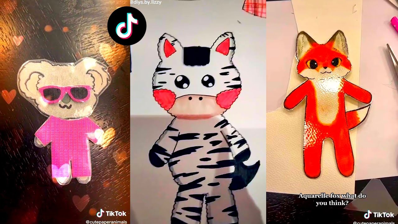 paper duck accessories bilder｜Pesquisa do TikTok