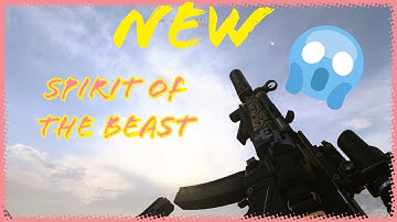*NEW* SPIRIT OF THE BEAST BLUEPRINT FOR THE MP5