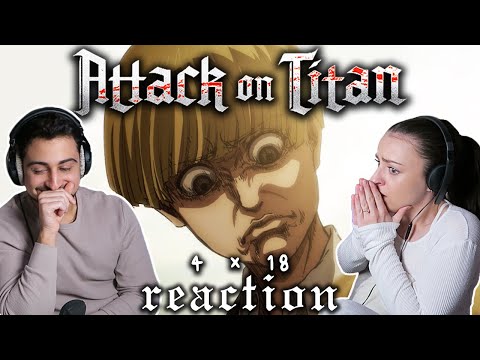 Attack on Titan 4x18 REACTION! | "Sneak Attack"