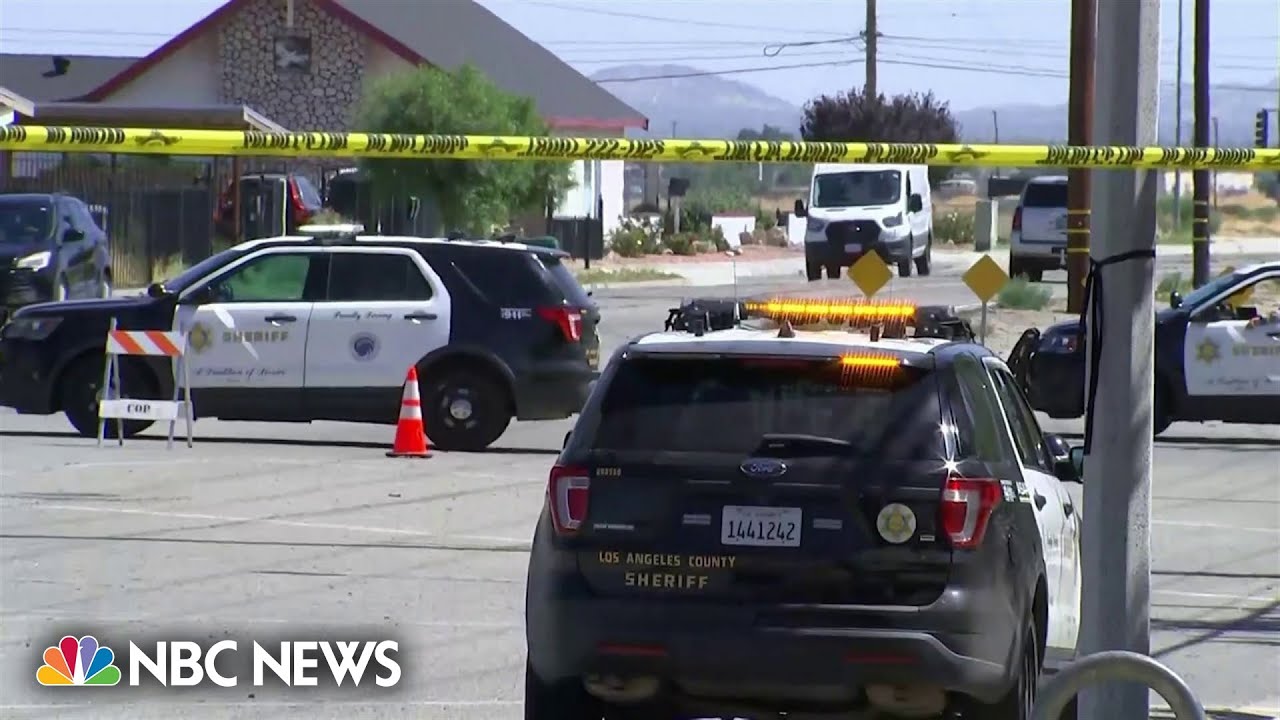 Suspect arrested for killing of deputy after hourslong standoff in California