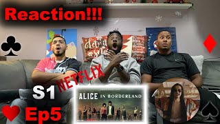 Alice In Borderland Group Reaction!!! | Episode 5 今際の国のアリス
