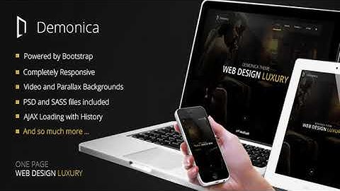 Demonica - Responsive Multi-Purpose Template | Themeforest Website Templates and Themes