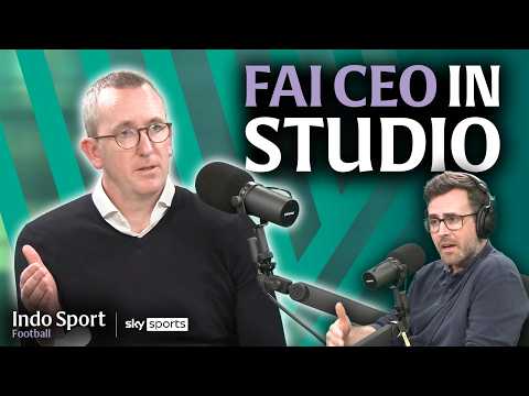 The Israel games, inheriting debt, season ticket sales | FAI CEO David Courell in studio