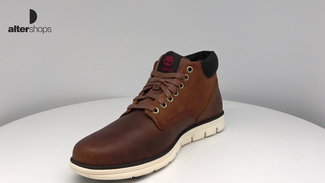 timberland chukka leather brown