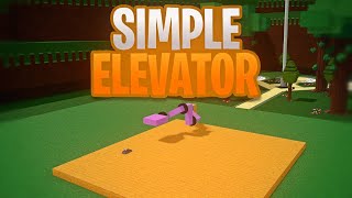 Simple Working Elevator Tutorial | Build a Boat for Treasure ROBLOX